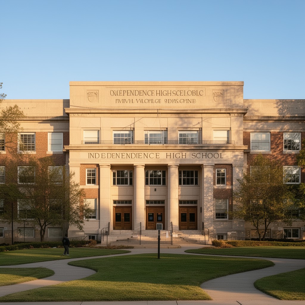 AI-generated illustration of Independence High School
