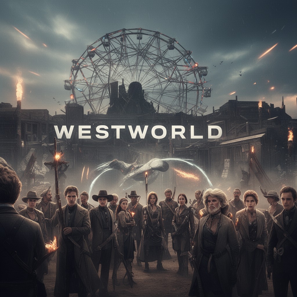 AI-generated illustration of Westworld