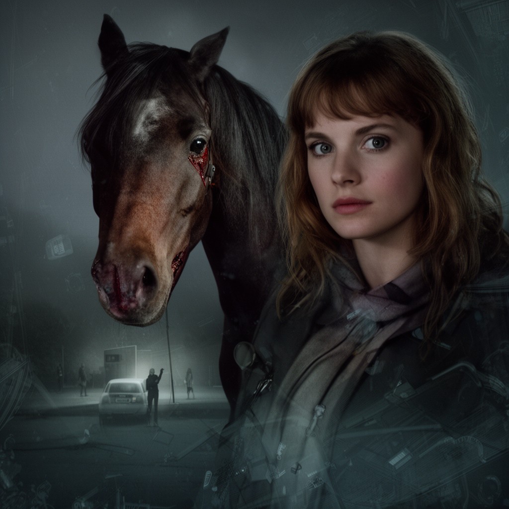 AI-generated illustration of Horse Girl