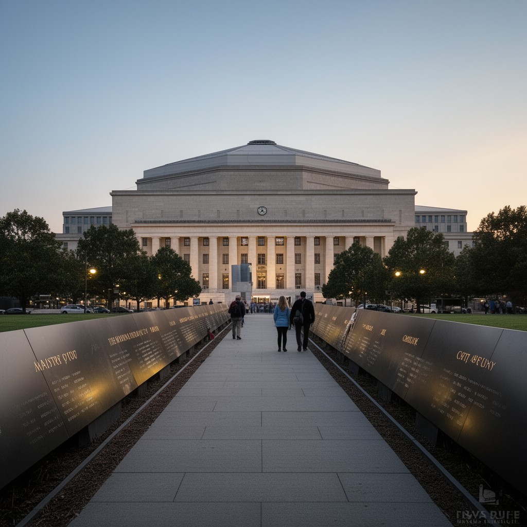 AI-generated illustration of Pentagon Memorial