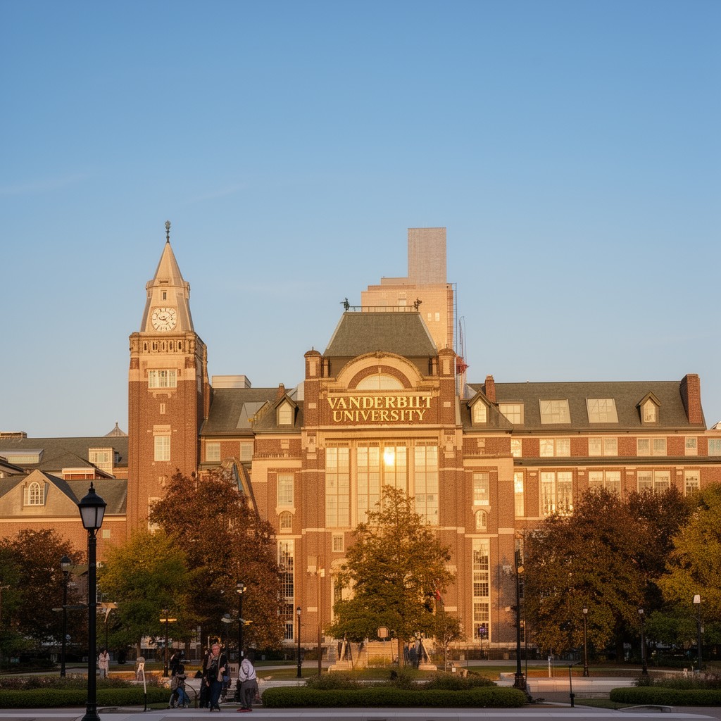 AI-generated illustration of Vanderbilt University