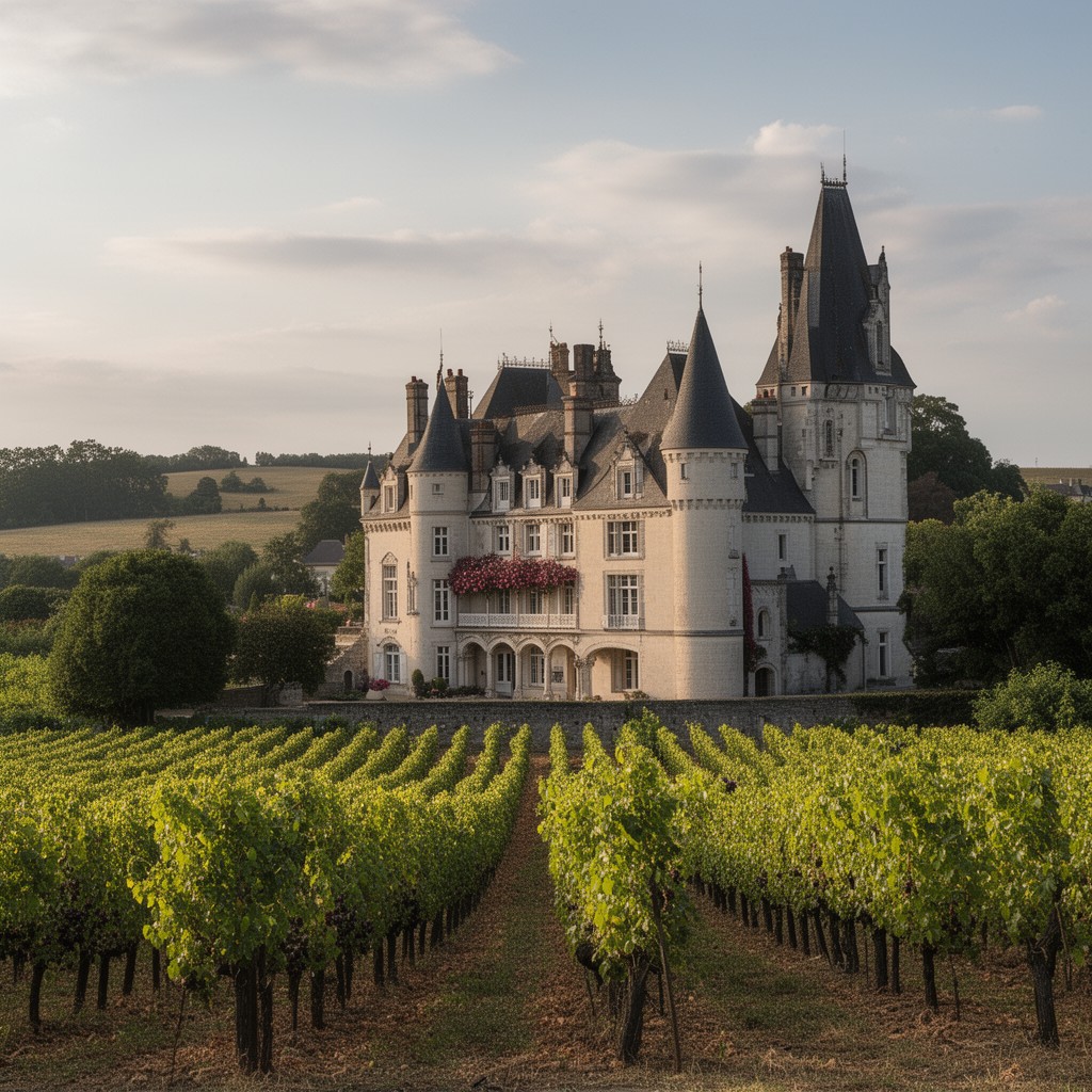 AI-generated illustration of Château Pétrus