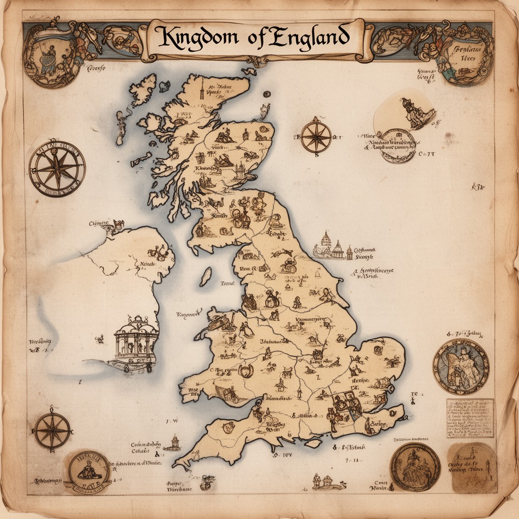 AI-generated illustration of Kingdom of England
