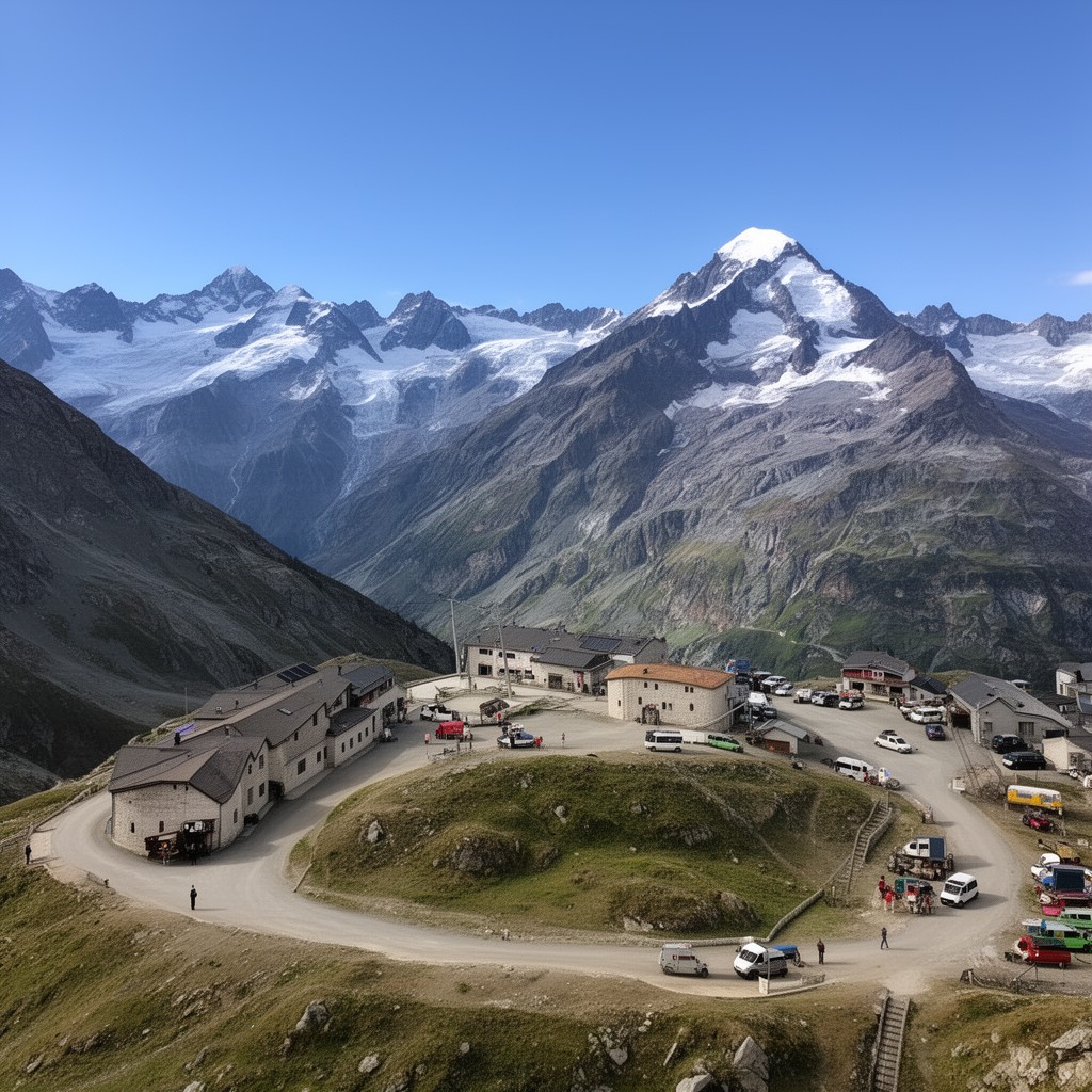 AI-generated illustration of Plan de l’Aiguille