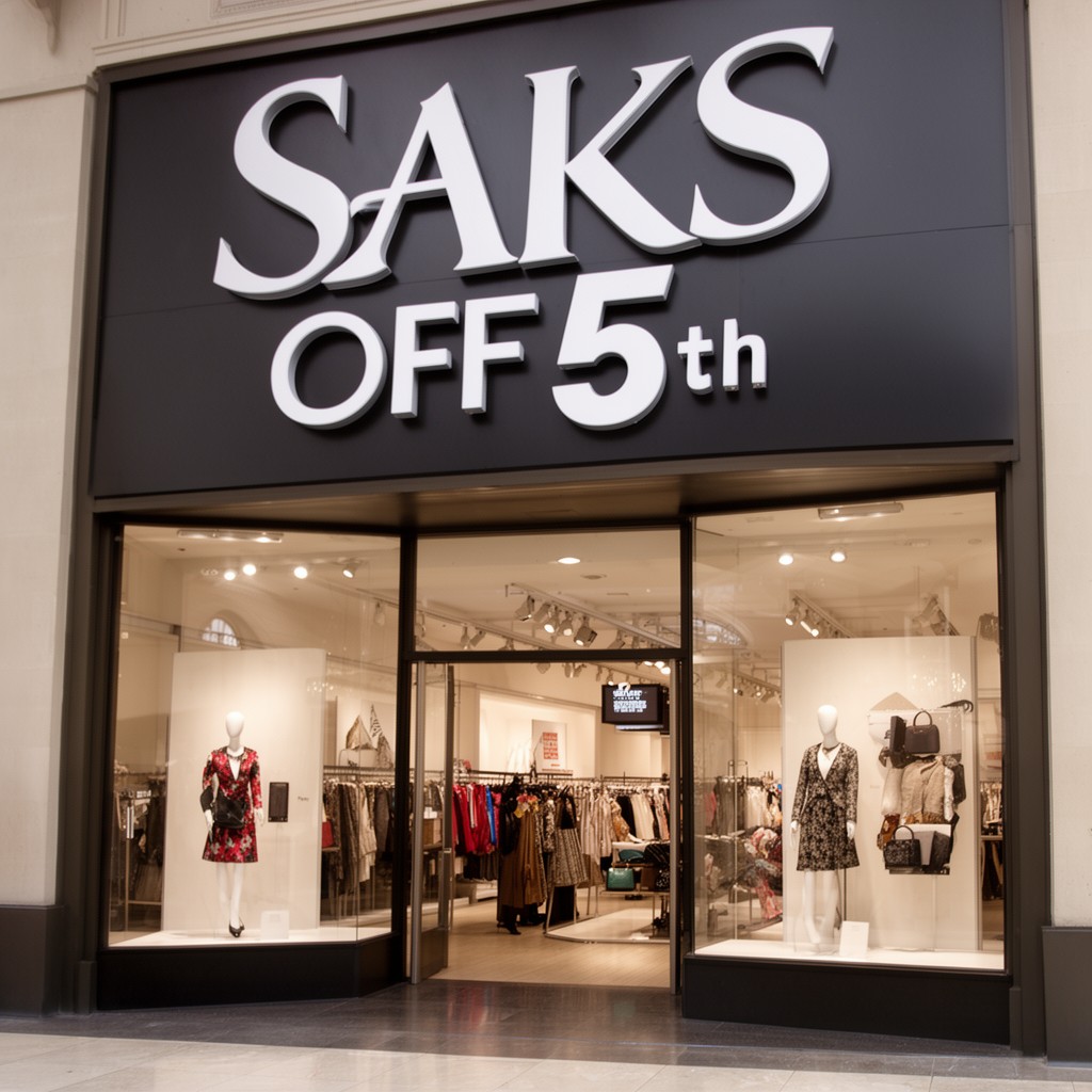 AI-generated illustration of Saks OFF 5TH