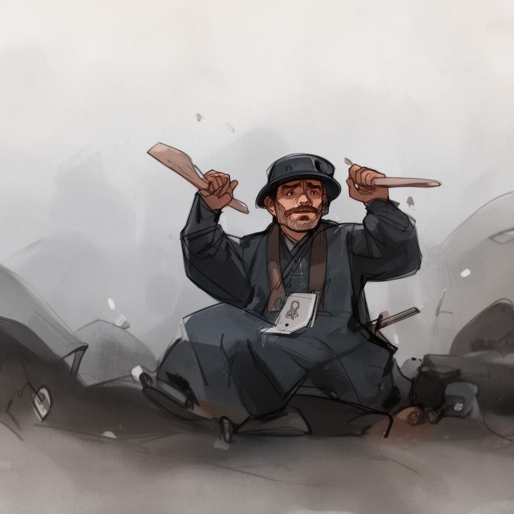 AI-generated illustration of Thus Spoke Zarathustra