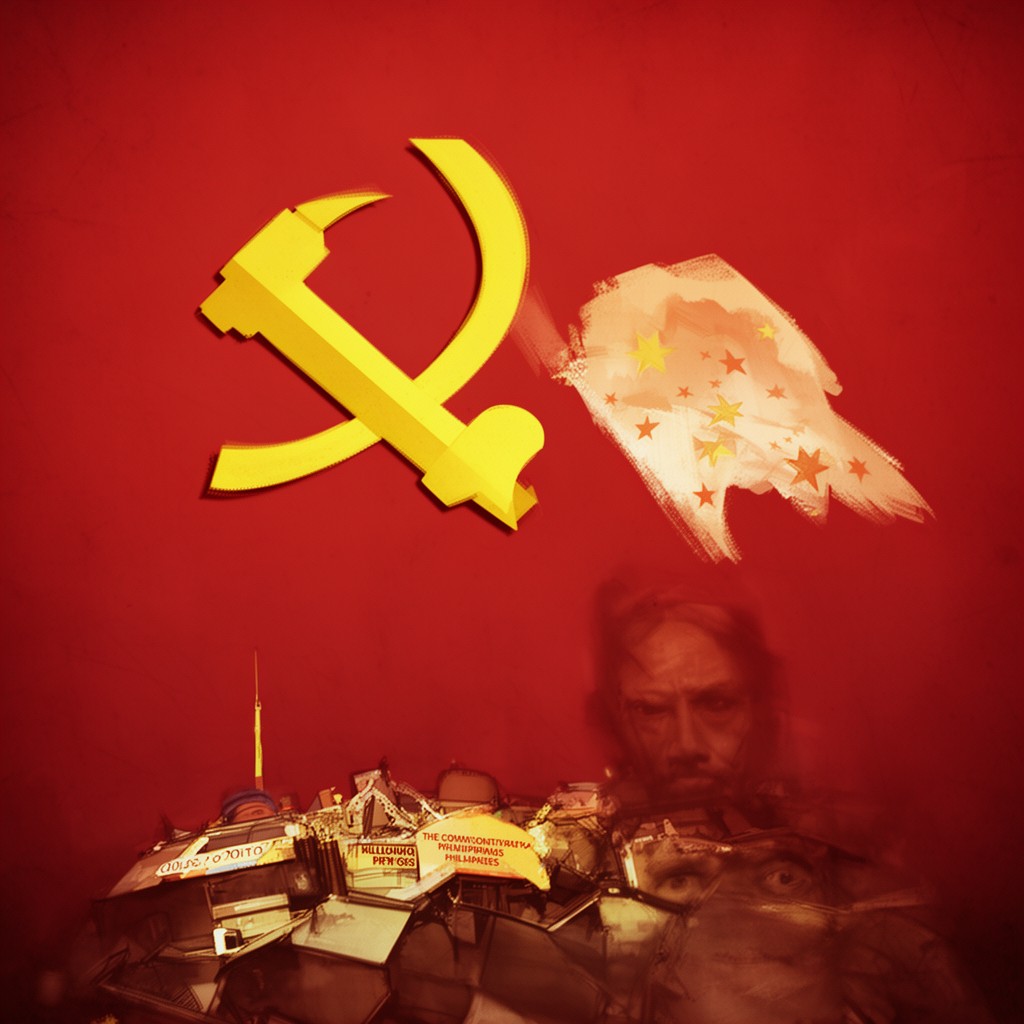 AI-generated illustration of Communist Party of the Philippines