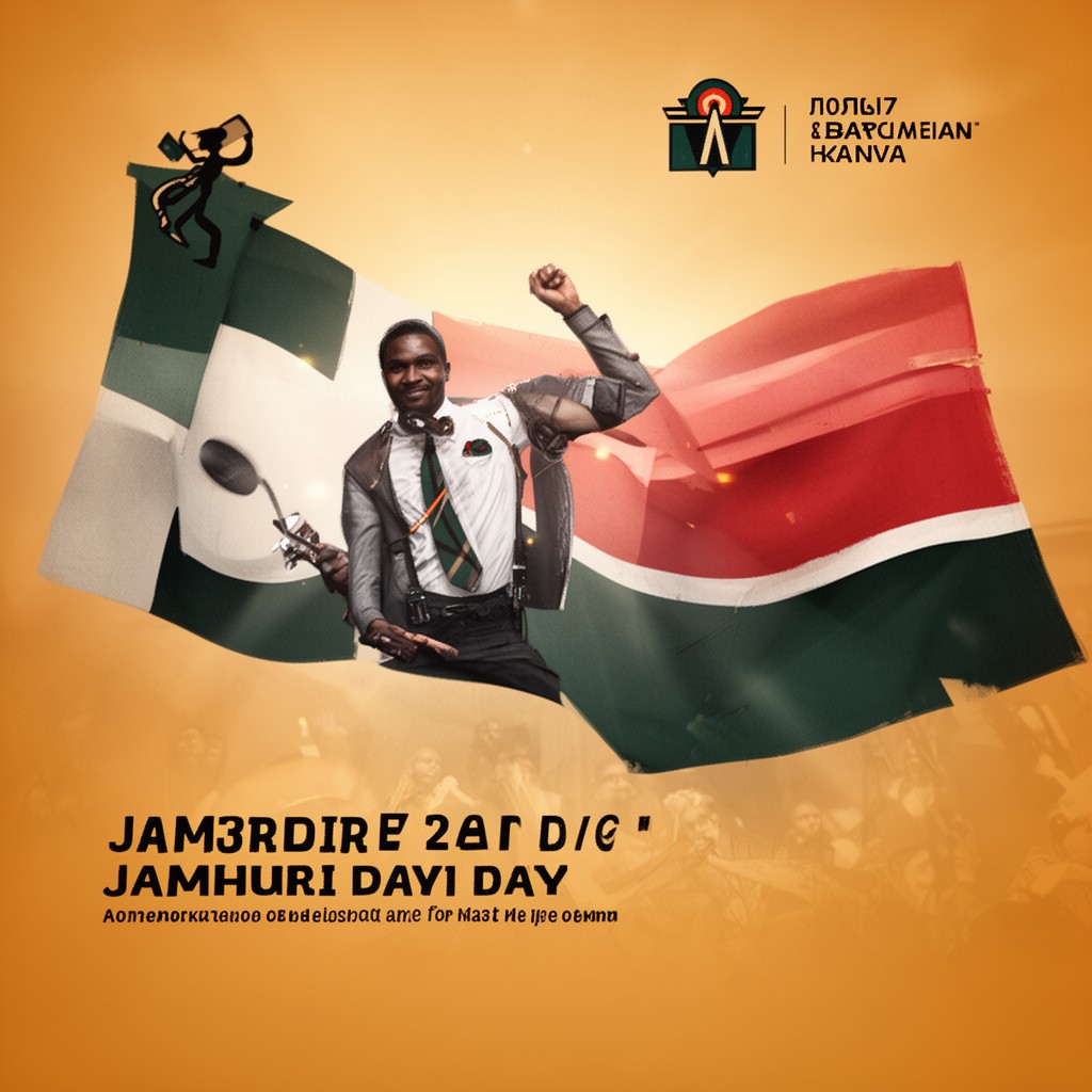 AI-generated illustration of Jamhuri Day