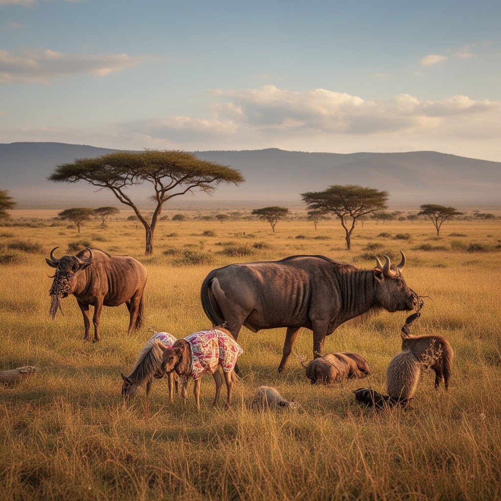 AI-generated illustration of Maasai Mara National Reserve