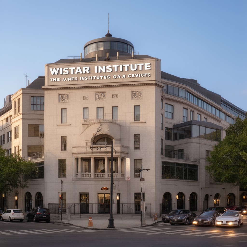 AI-generated illustration of Wistar Institute