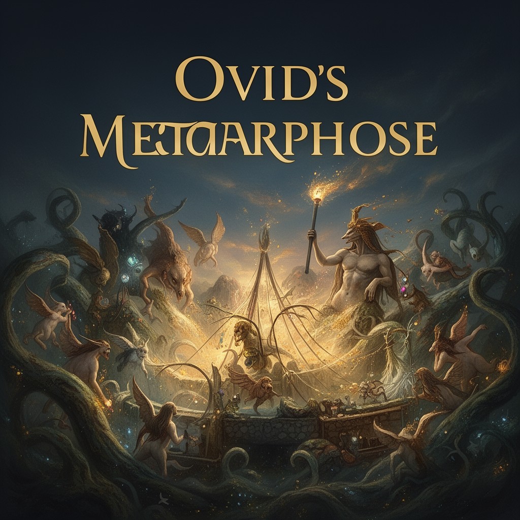 AI-generated illustration of Ovid’s Metamorphoses