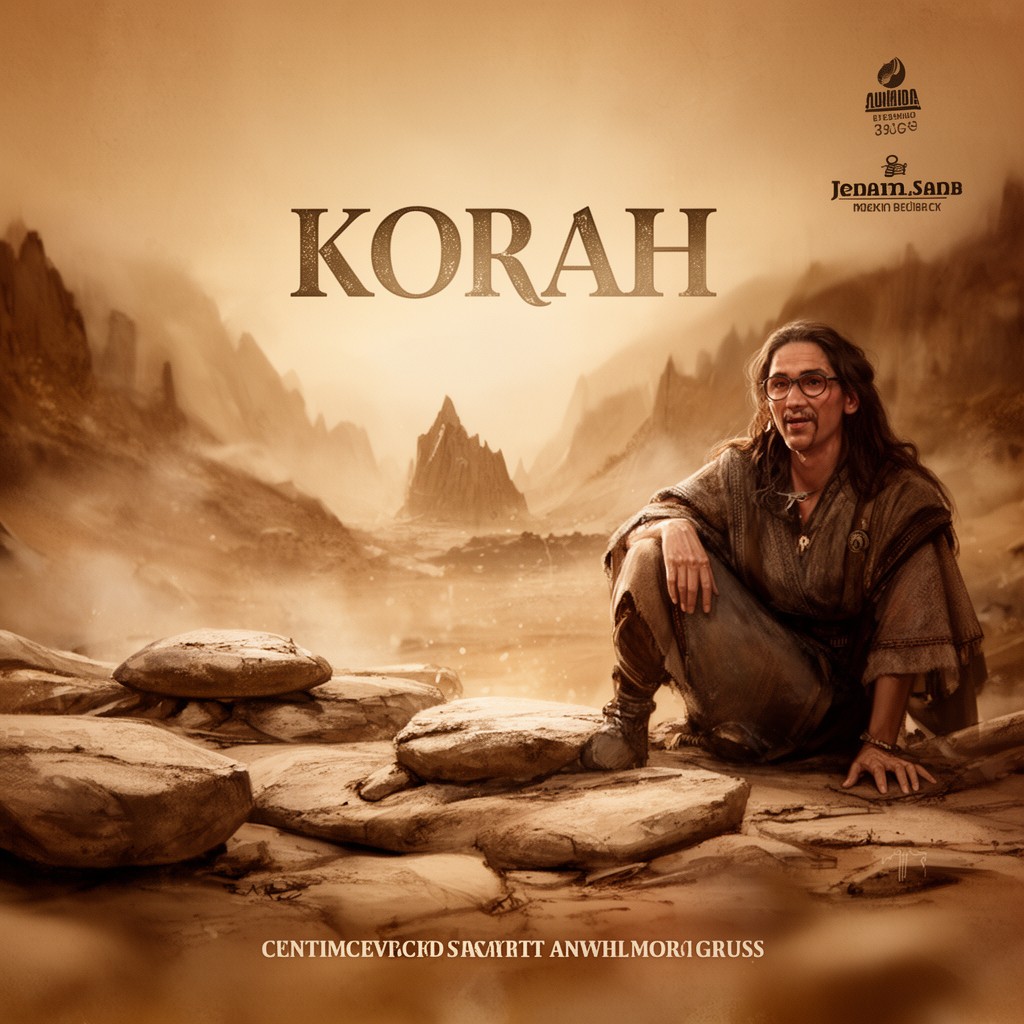 AI-generated illustration of Korah