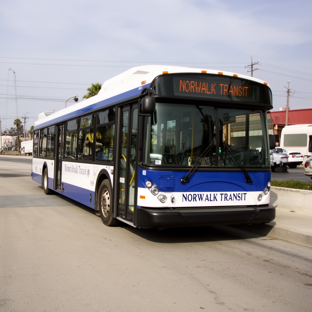 AI-generated illustration of Norwalk Transit