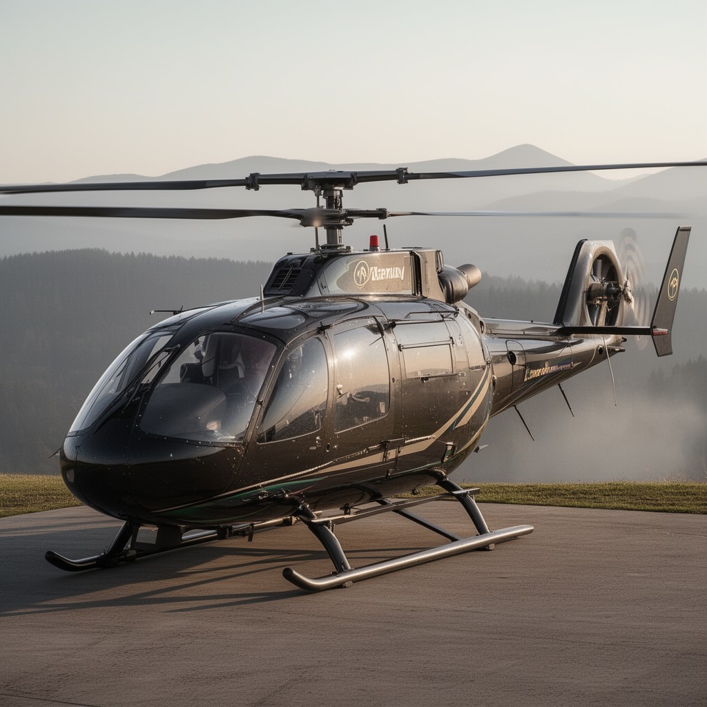 AI-generated illustration of Leonardo Helicopters
