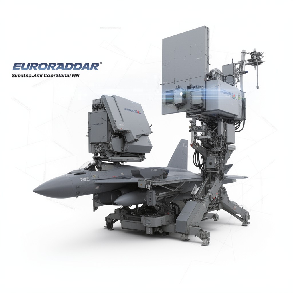 AI-generated illustration of Euroradar consortium
