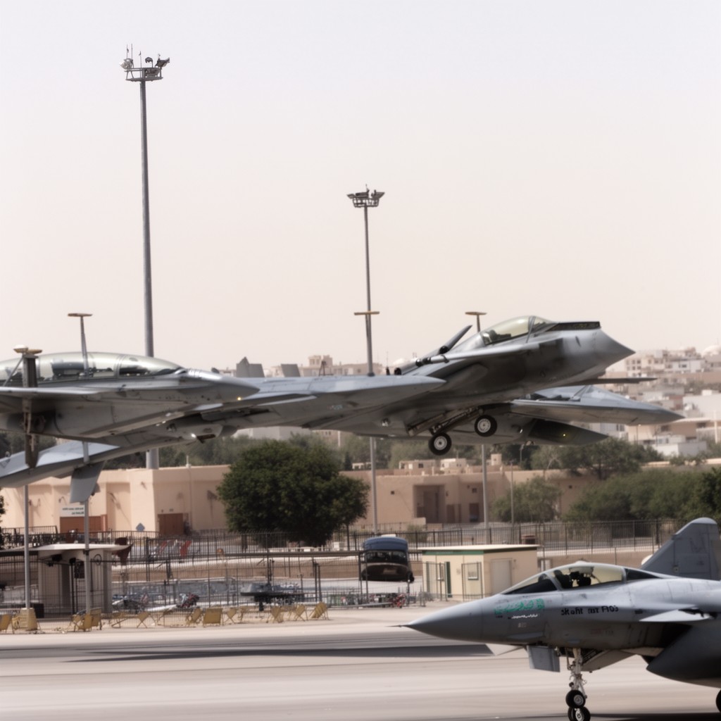 AI-generated illustration of Royal Saudi Air Force