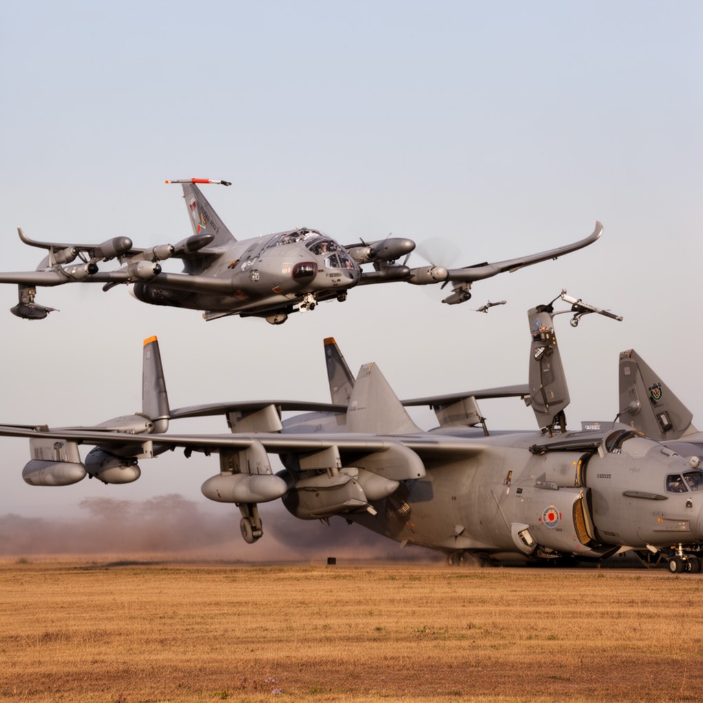 AI-generated illustration of South African Air Force