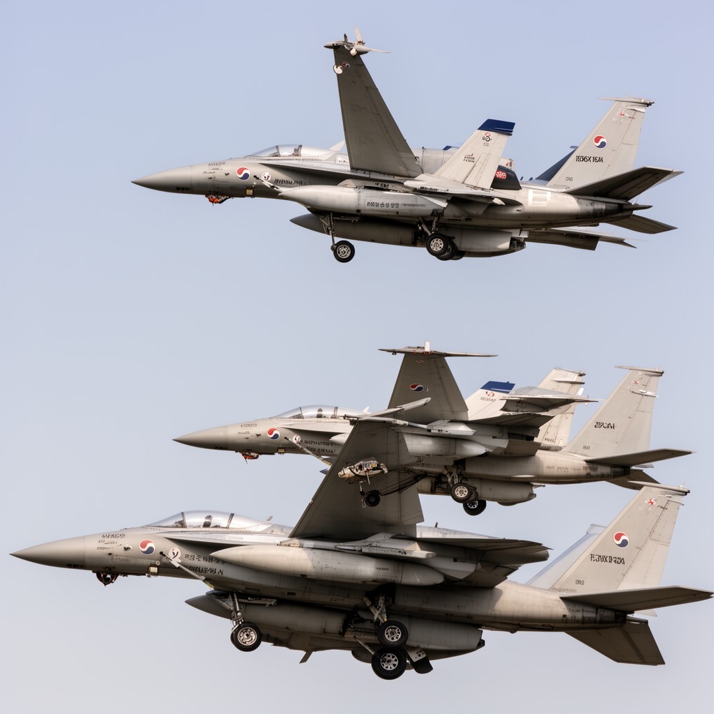AI-generated illustration of Republic of Korea Air Force