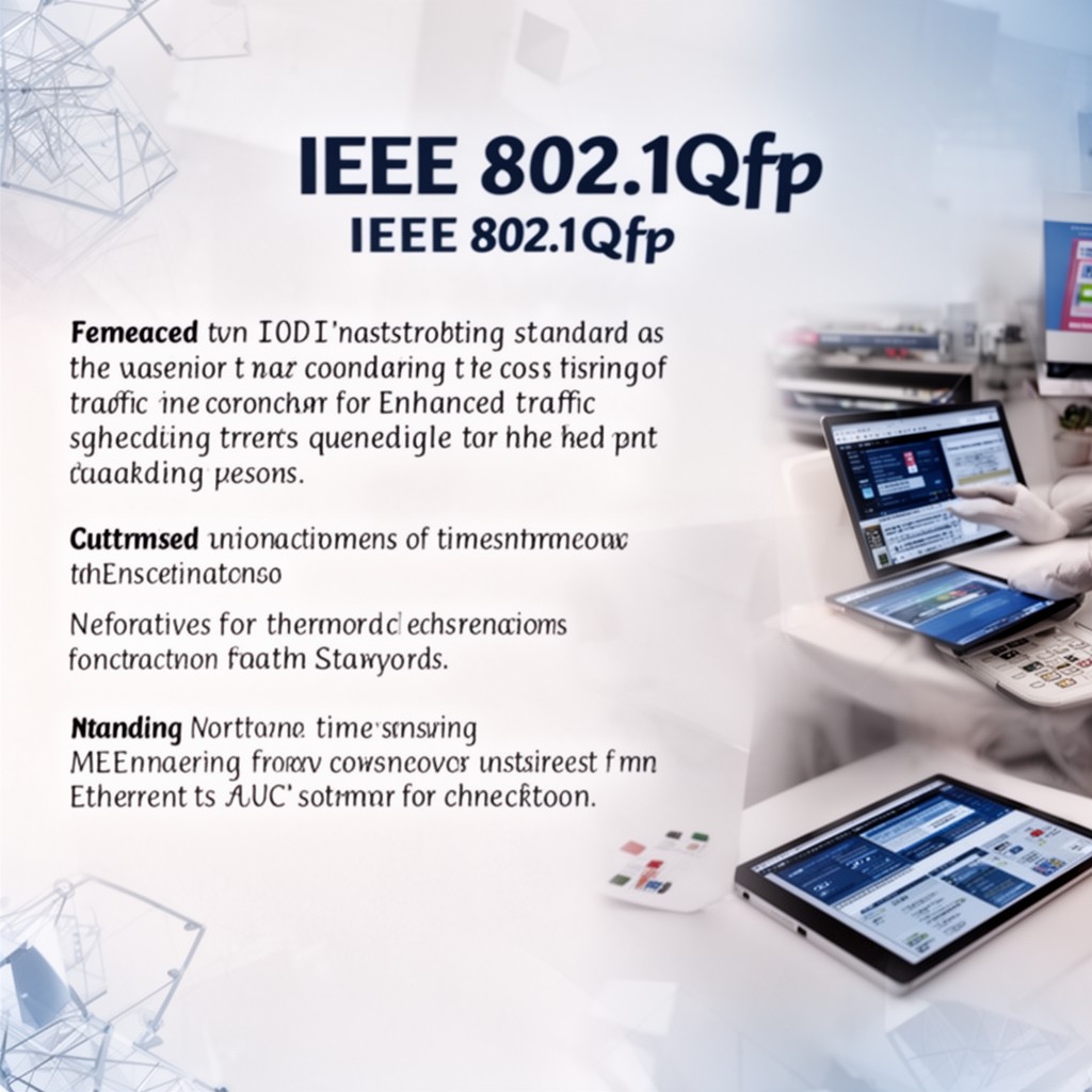 AI-generated illustration of IEEE 802.1Qfp