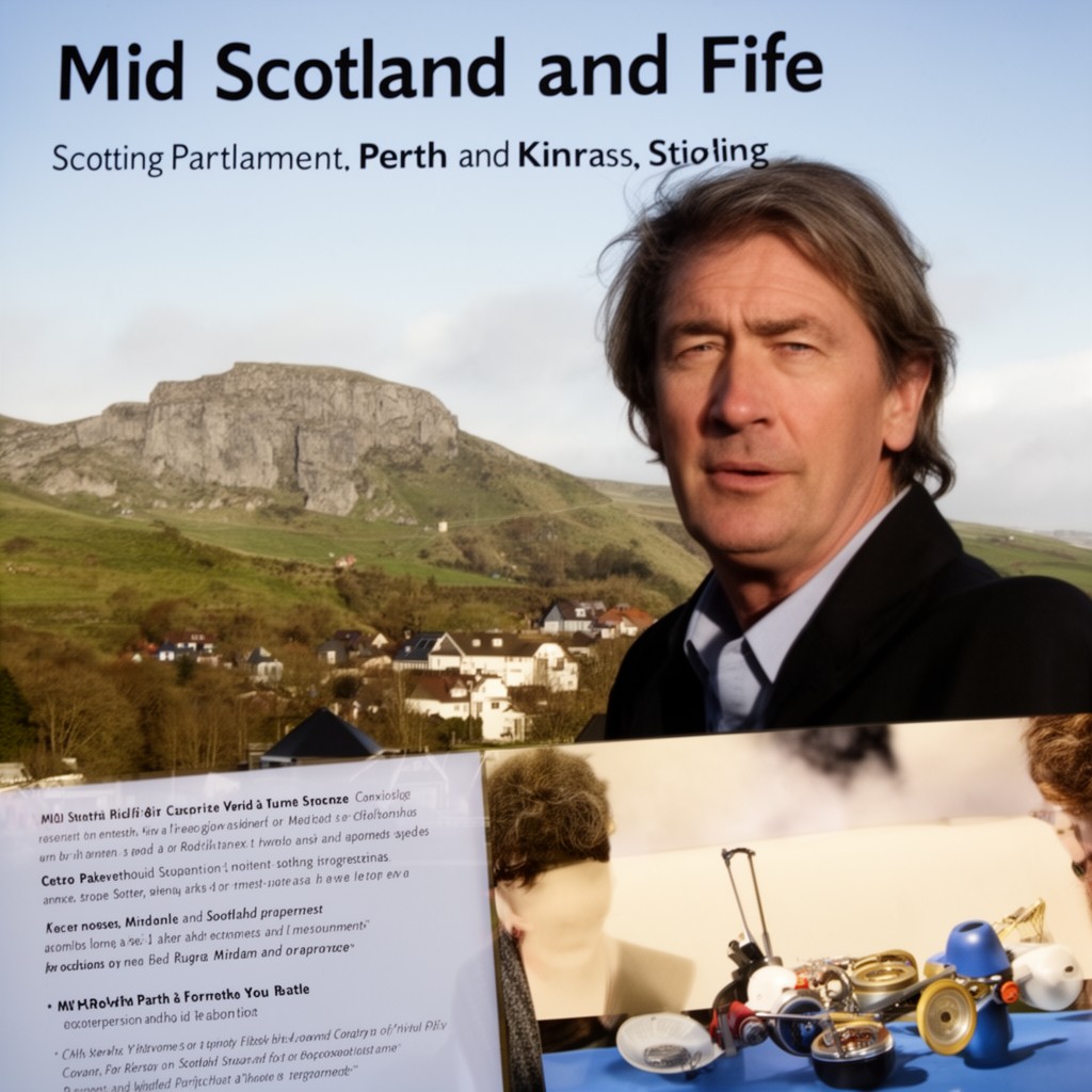 AI-generated illustration of Mid Scotland and Fife