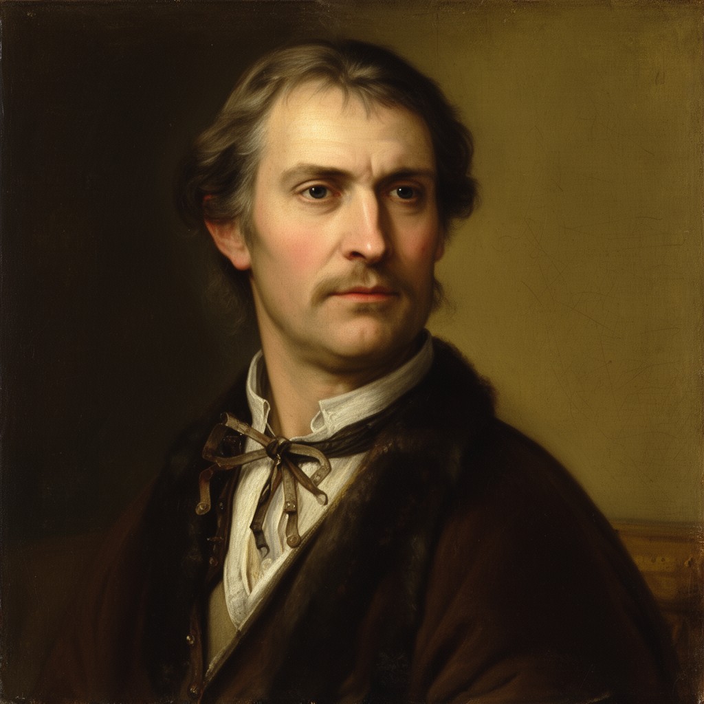 AI-generated illustration of Hendrick van der Burch