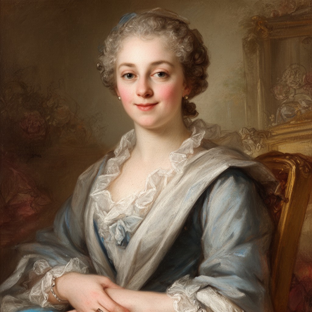 AI-generated illustration of Rosalba Carriera