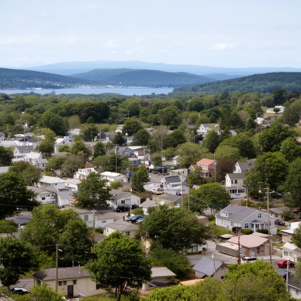AI-generated illustration of Greenland, New Hampshire