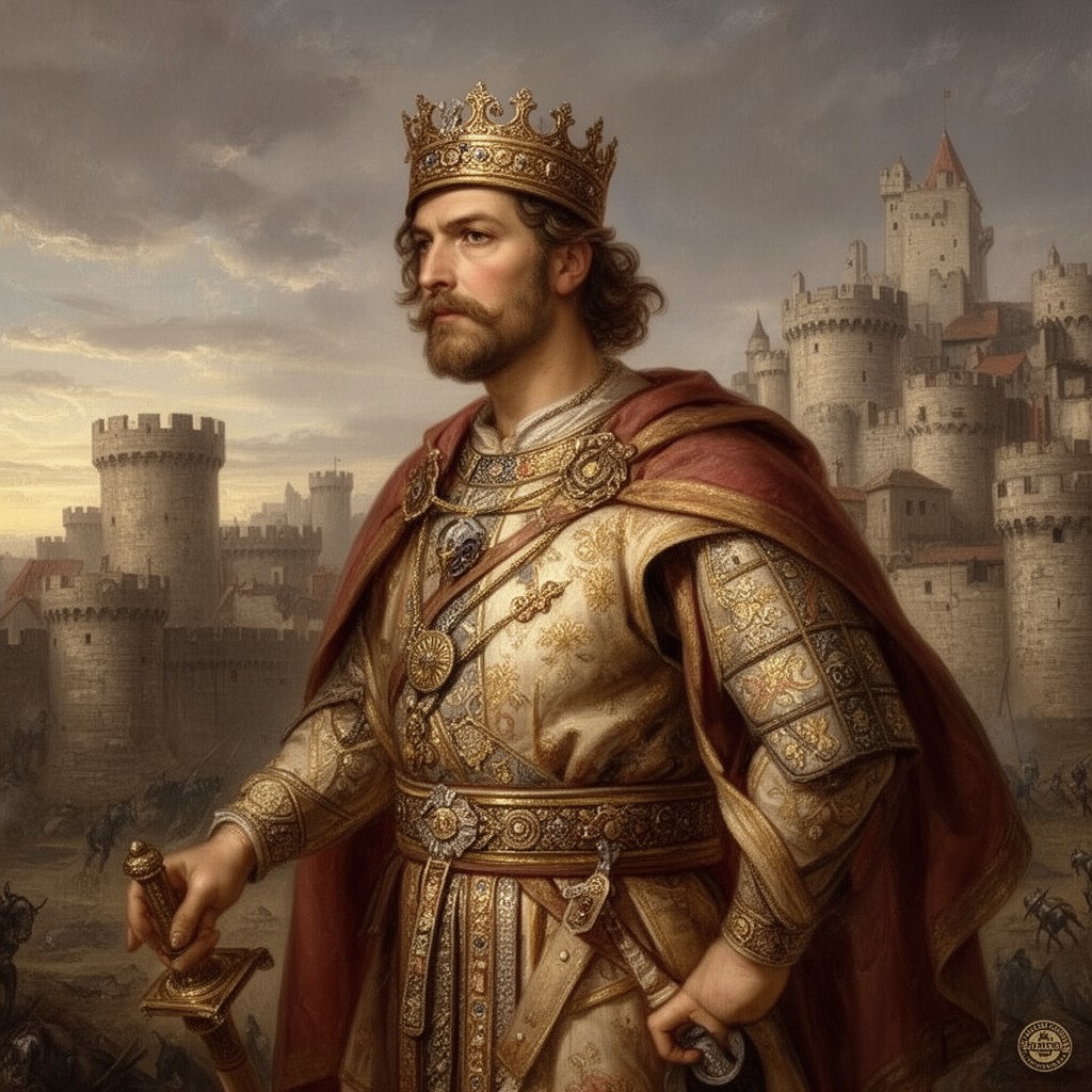 AI-generated illustration of Béla IV of Hungary