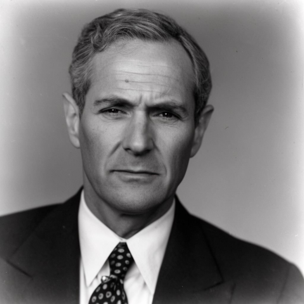 AI-generated illustration of Robert Hepburn