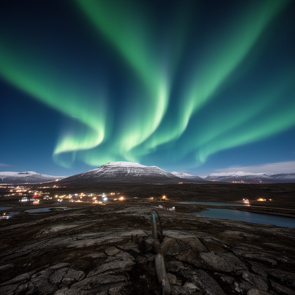 AI-generated illustration of Troms og Finnmark