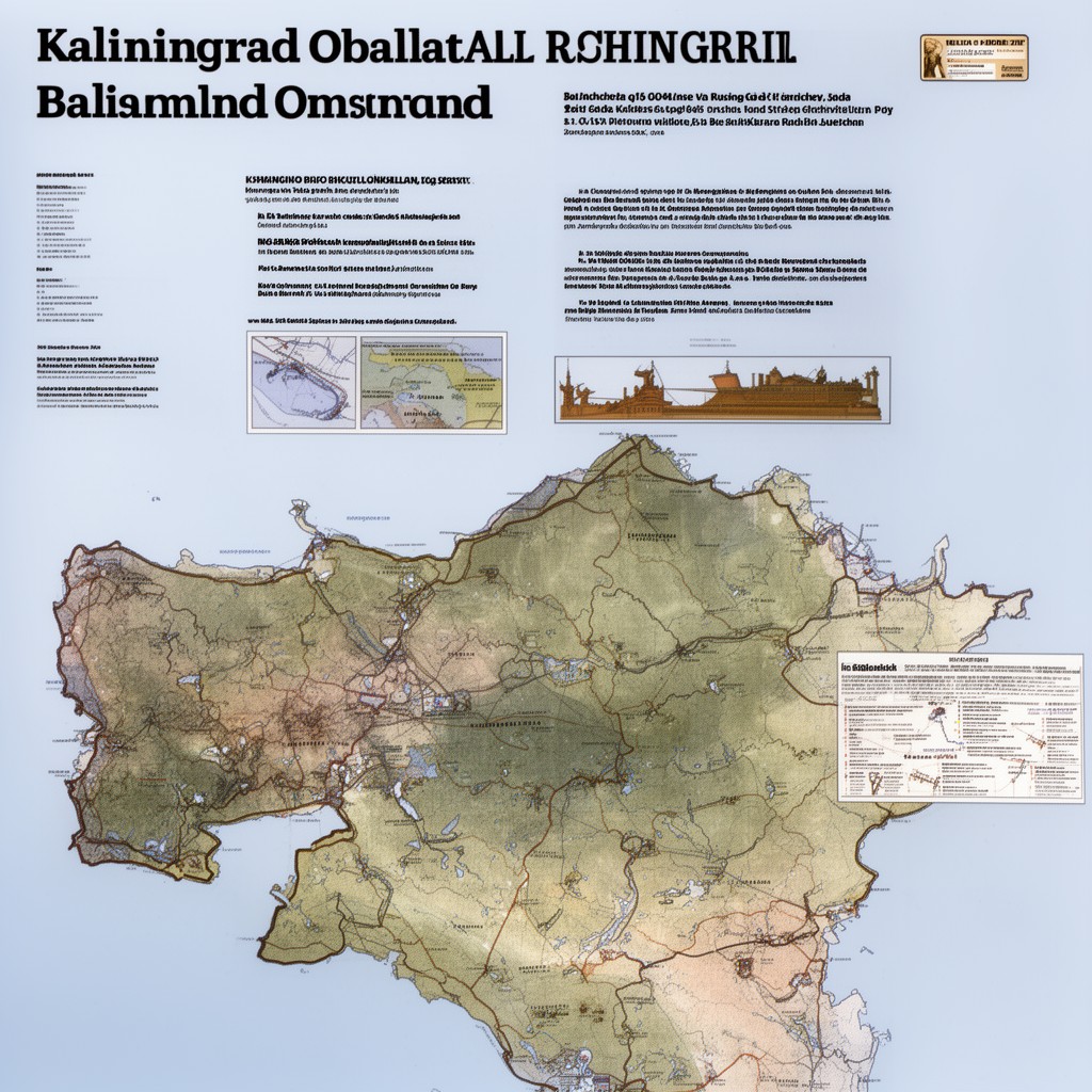 AI-generated illustration of Kaliningrad Oblast