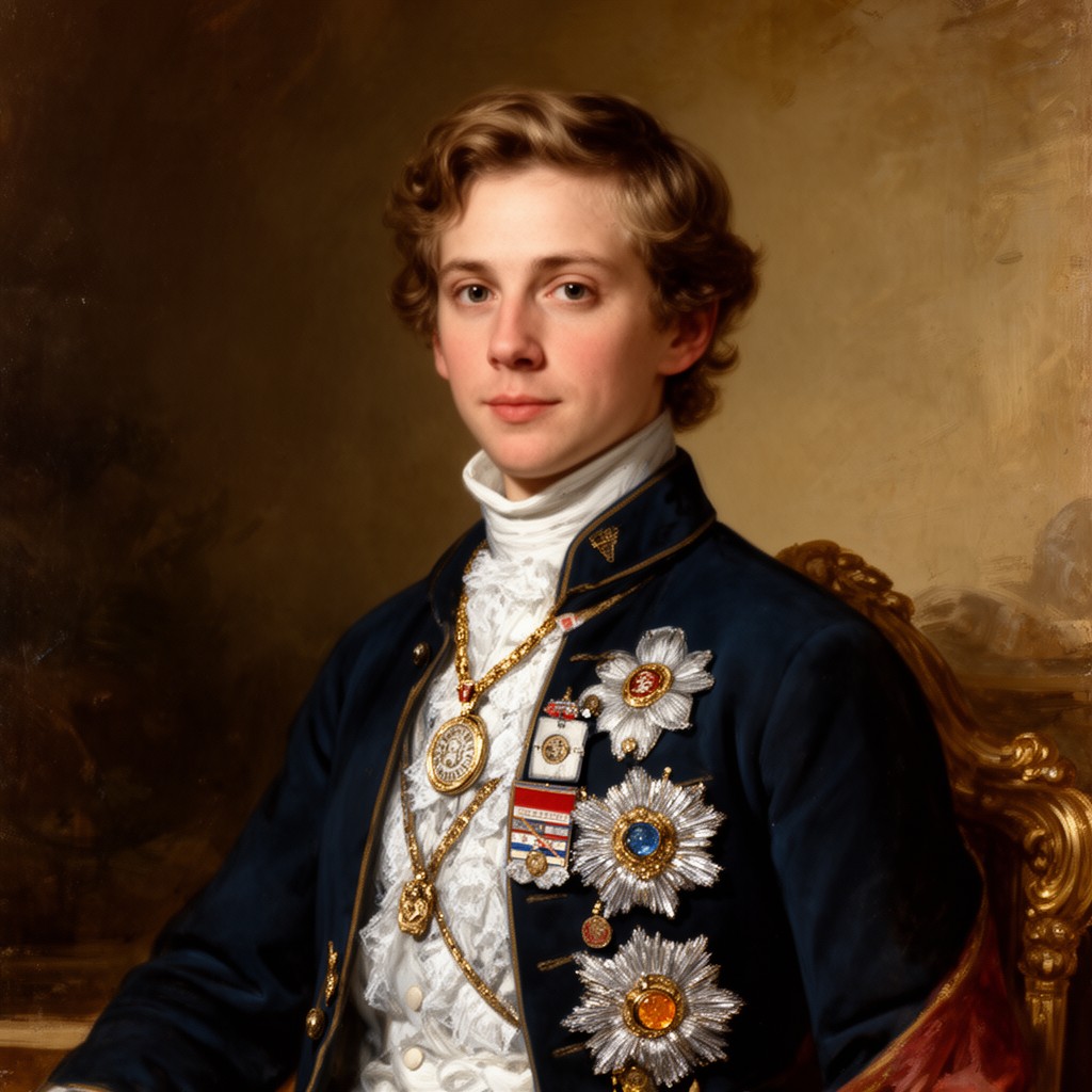 AI-generated illustration of Alexander, Prince of Orange