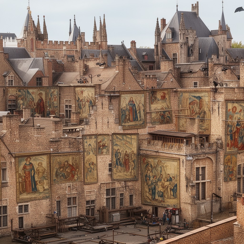 AI-generated illustration of Audenarde