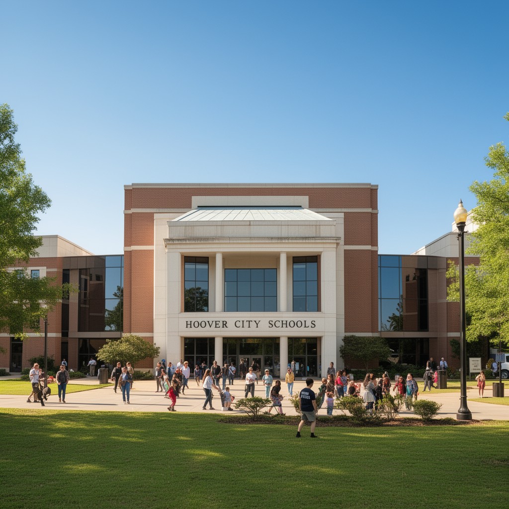 AI-generated illustration of Hoover City Schools