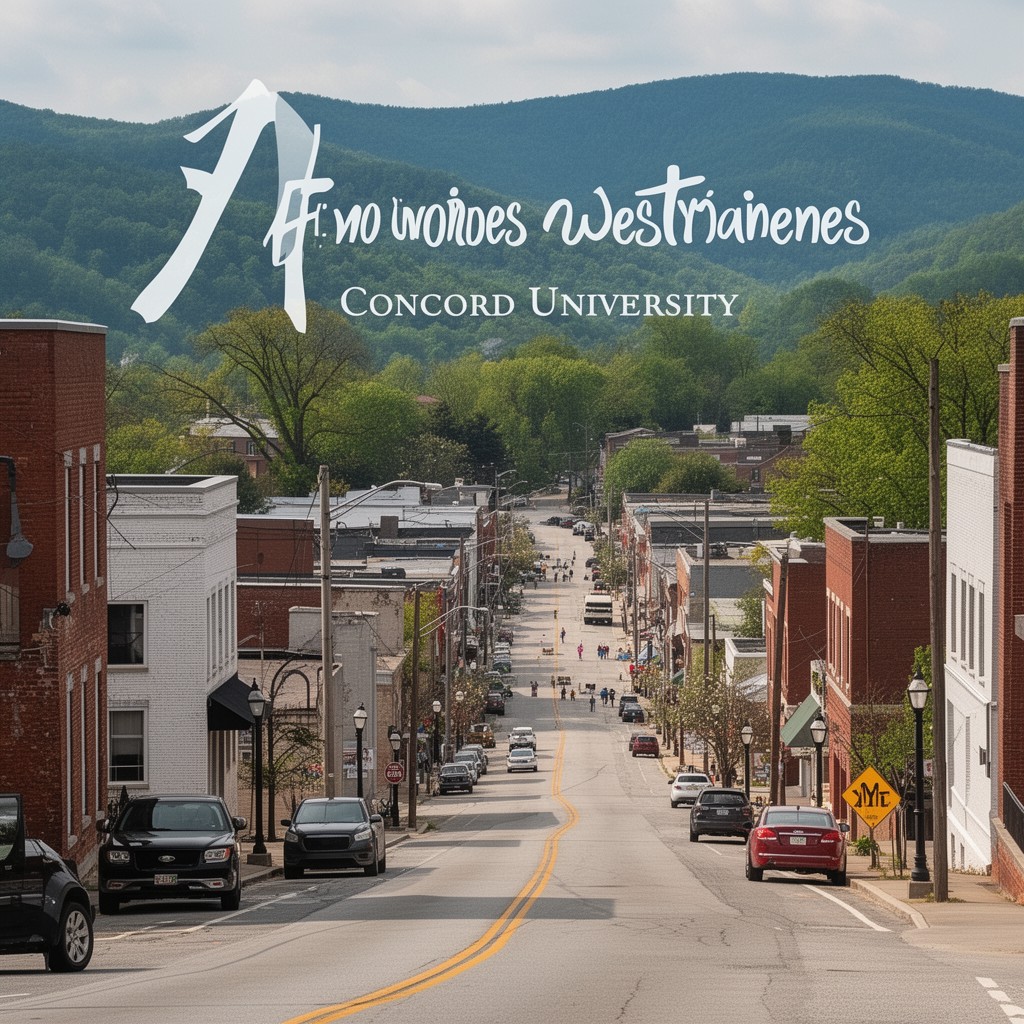 AI-generated illustration of Athens, West Virginia