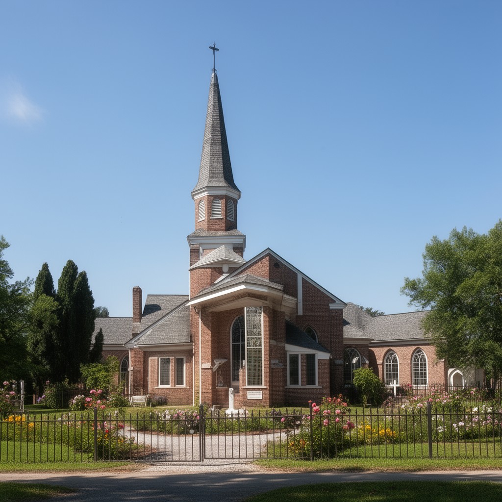 AI-generated illustration of Moravian Church in America
