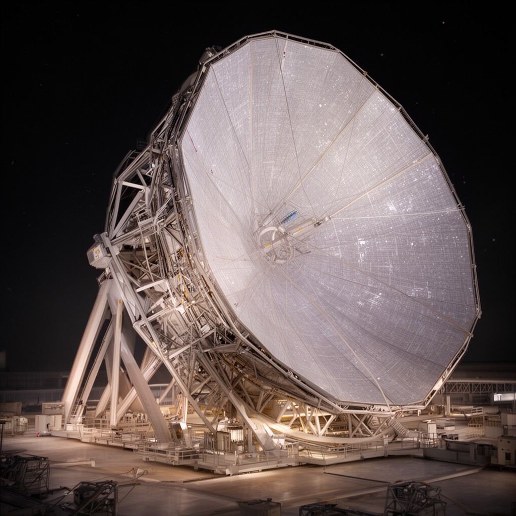 AI-generated illustration of Nancy Grace Roman Space Telescope
