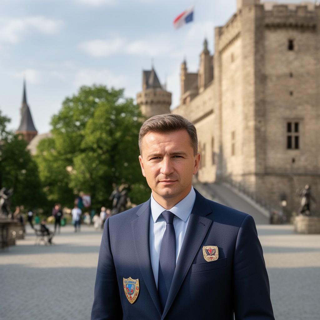 AI-generated illustration of Marshal of the Lesser Poland Voivodeship
