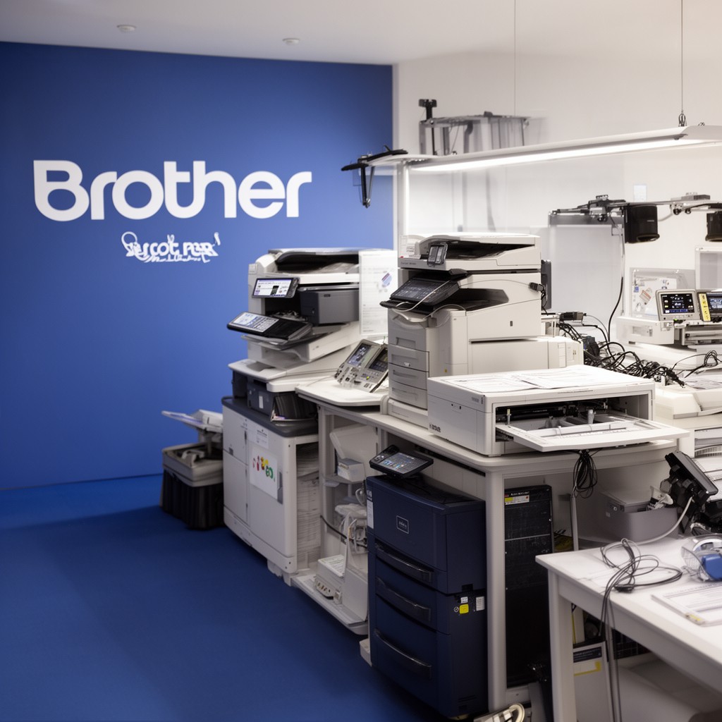 AI-generated illustration of Brother Industries