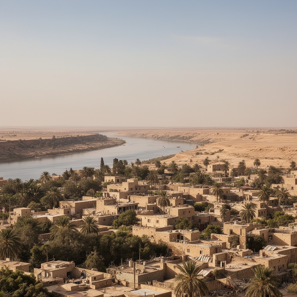 AI-generated illustration of Ihnasya