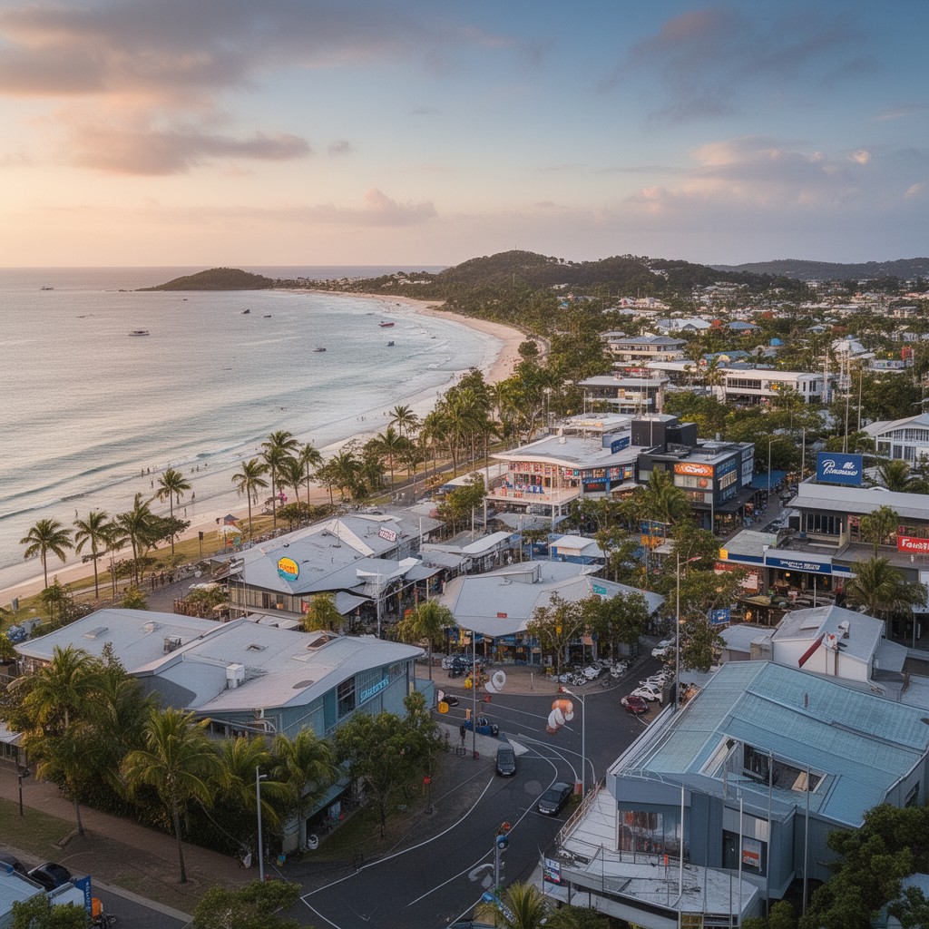 AI-generated illustration of Maroochydore