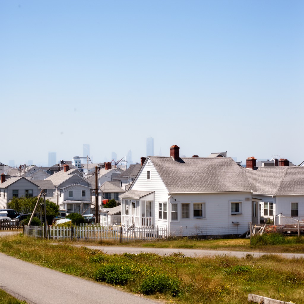 AI-generated illustration of North Harwich