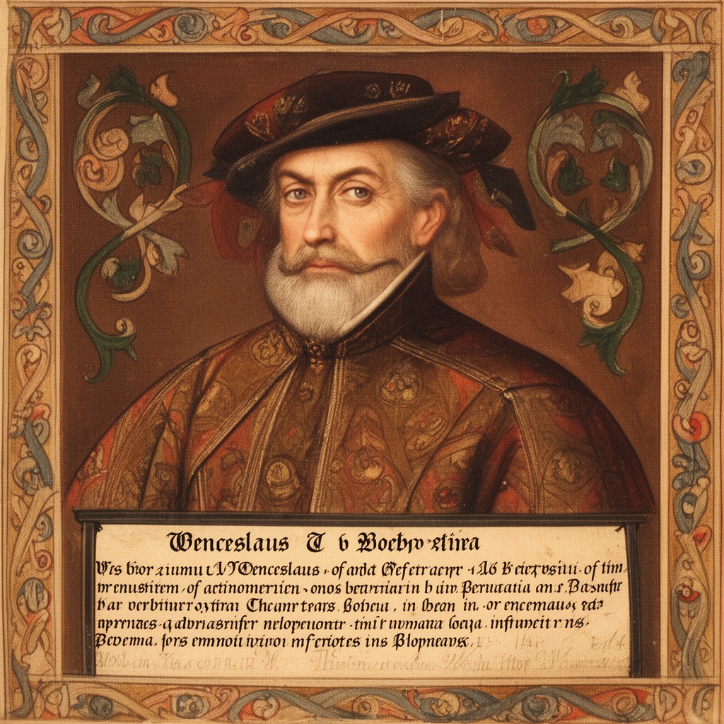 AI-generated illustration of Wenceslaus I of Bohemia