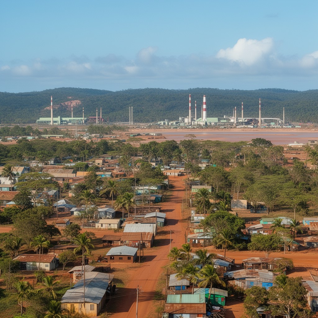 AI-generated illustration of Nhulunbuy