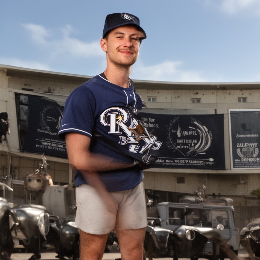 AI-generated illustration of Tampa Bay Rays