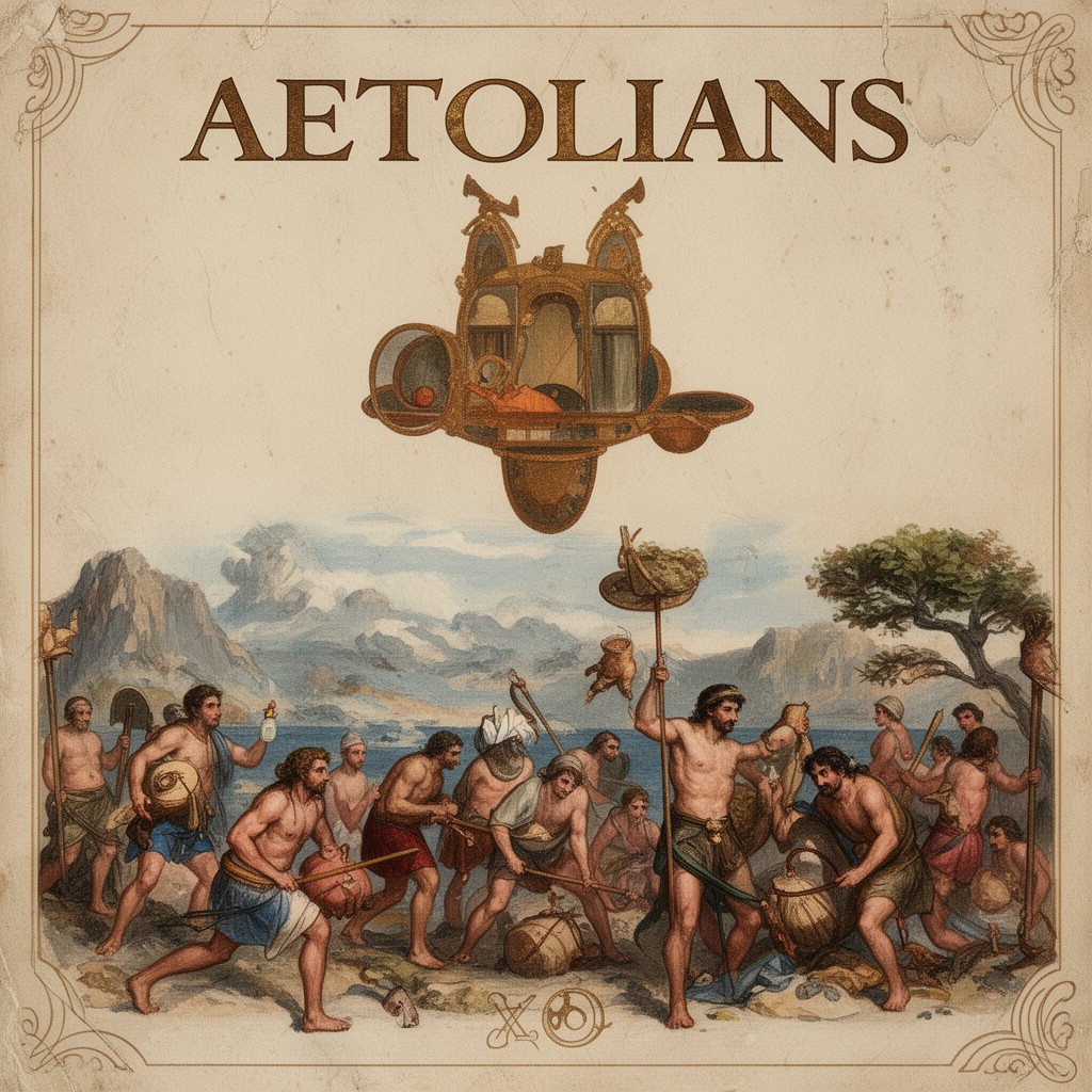 AI-generated illustration of Aetolians
