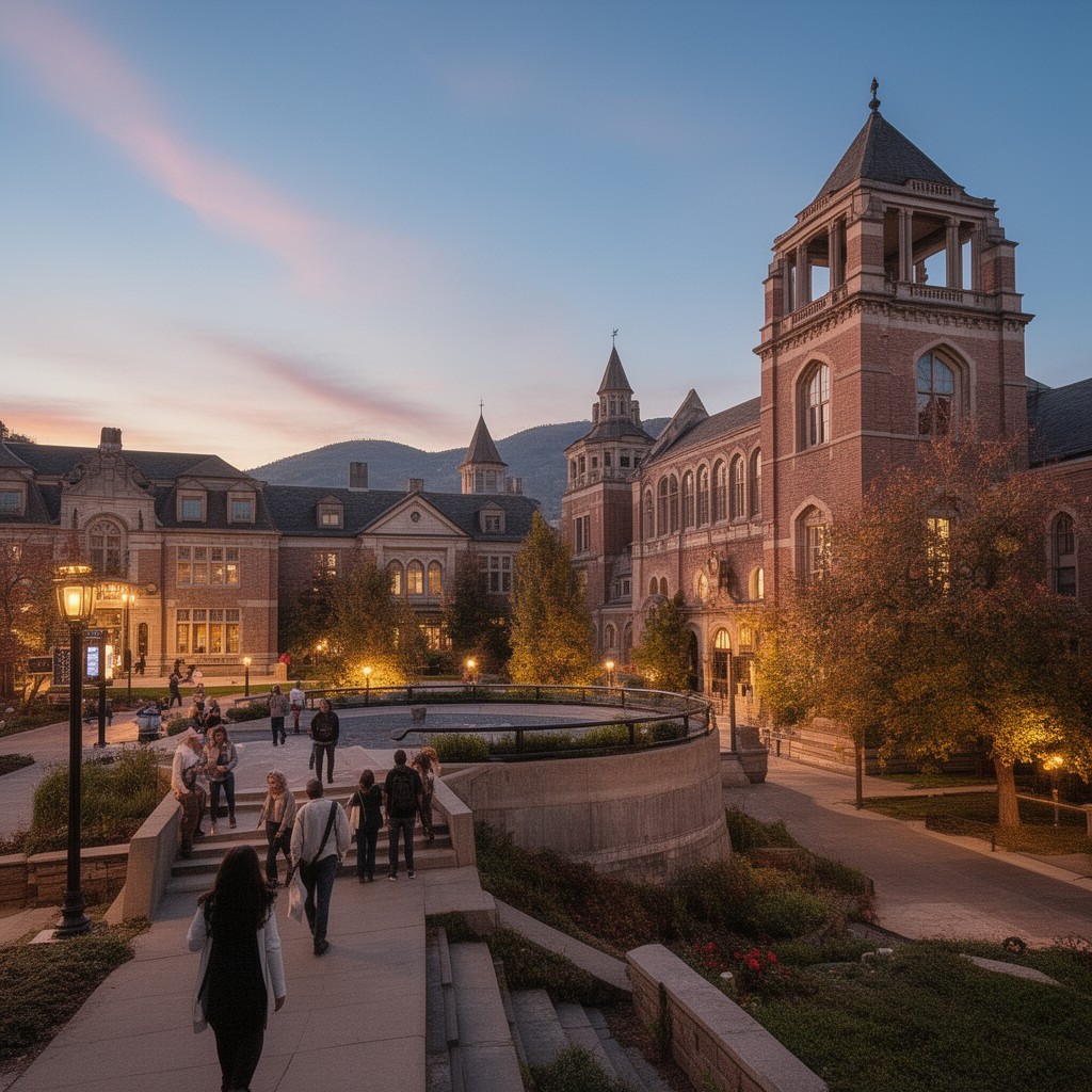 AI-generated illustration of Regis University