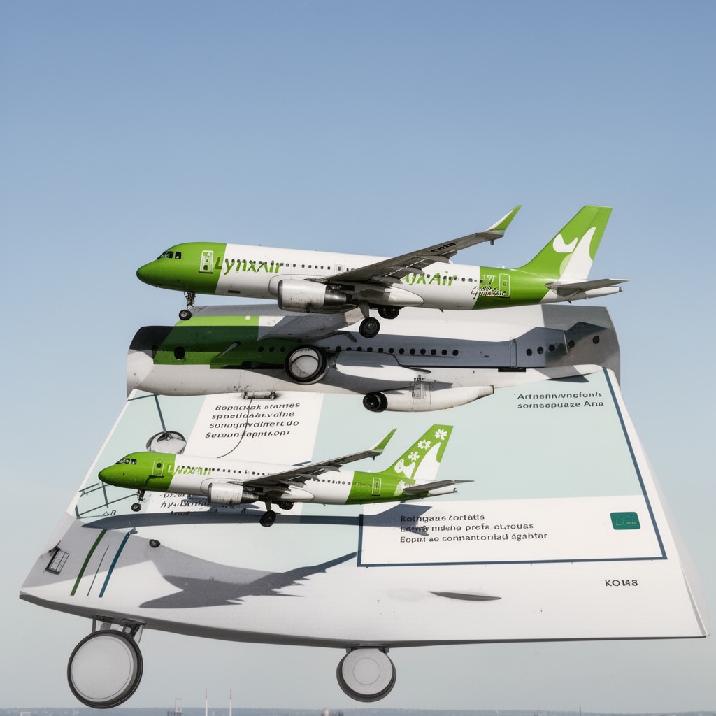 AI-generated illustration of Lynx Air