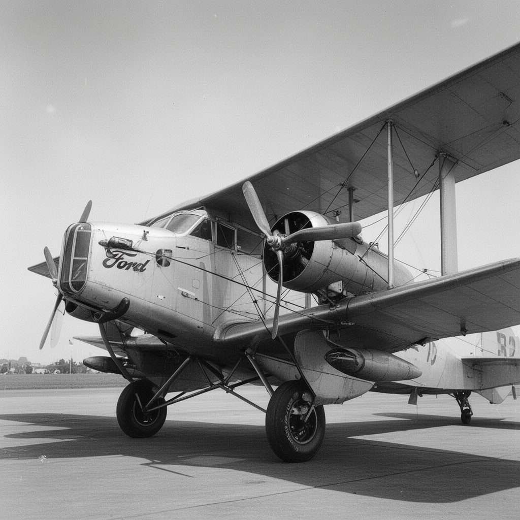 AI-generated illustration of Ford Trimotor (early variants)