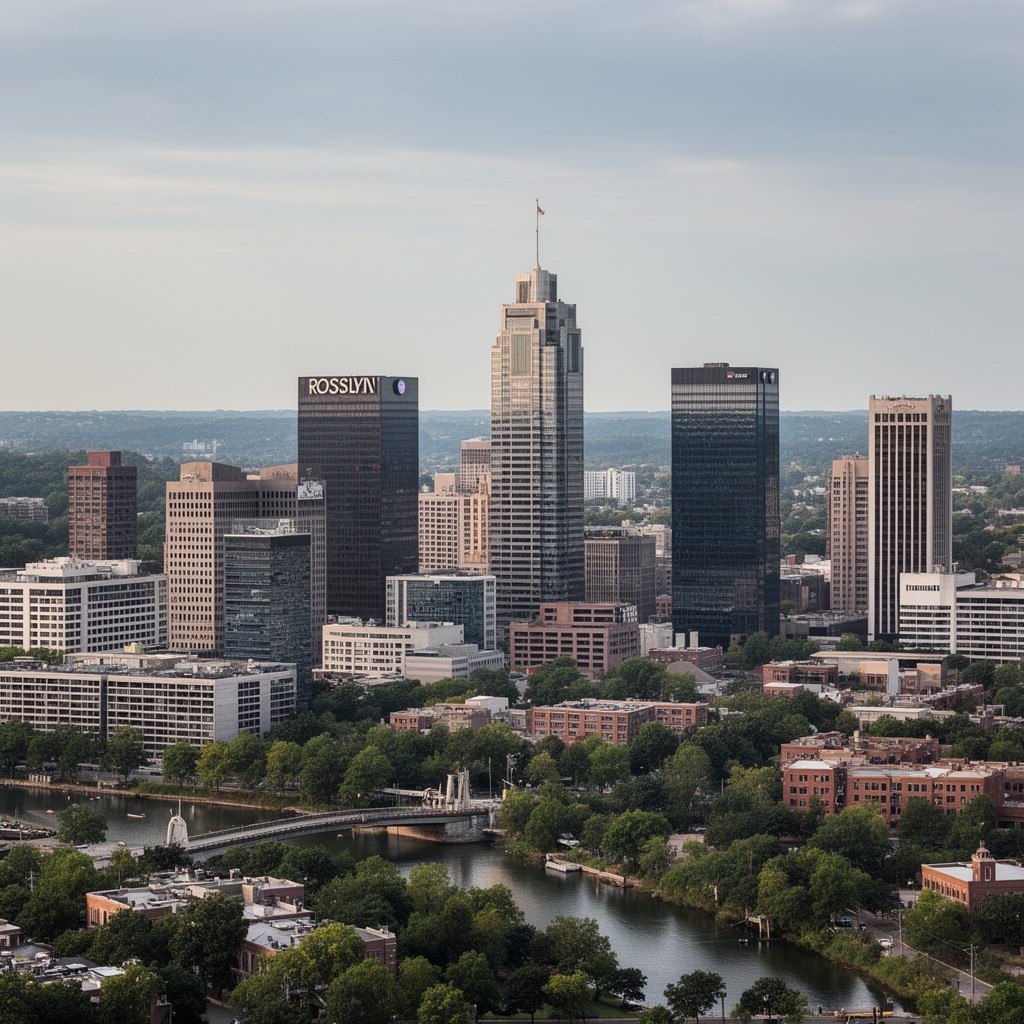 AI-generated illustration of Rosslyn